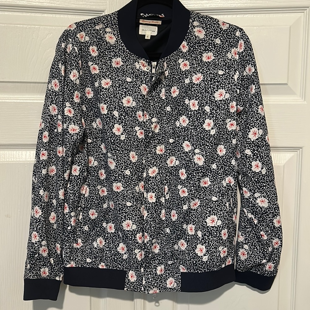 Gant Silky Floral Bomber Jacket